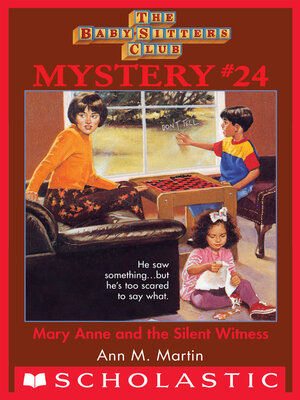 cover image of Mary Anne and the Silent Witness